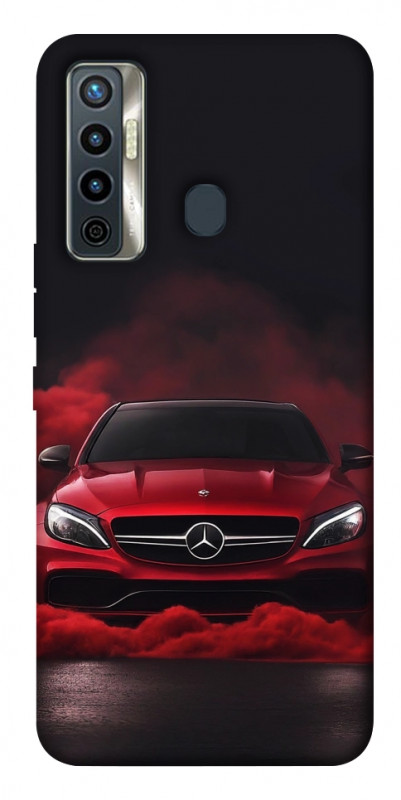 Чехол itsPrint Red Mercedes для TECNO Camon 17 Pro, авто, купить оптом с доставкой