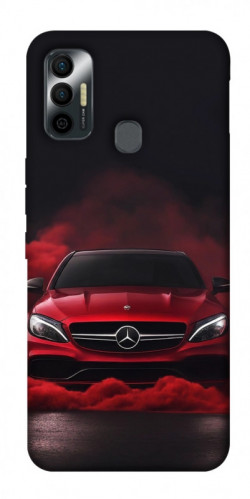 Чехол itsPrint Red Mercedes для TECNO Spark 7
