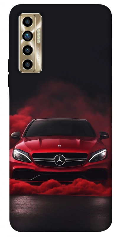 Чехол itsPrint Red Mercedes для TECNO Camon 17P, авто, купить оптом с доставкой