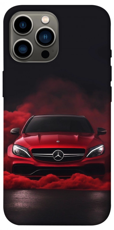 Чехол itsPrint Red Mercedes для Apple iPhone 13 Pro Max (6.7"), авто, купить оптом с доставкой