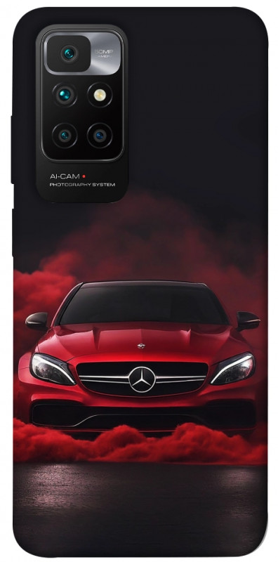 Чехол itsPrint Red Mercedes для Xiaomi Redmi 10, авто, купить оптом с доставкой