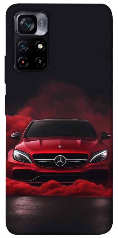 Чехол itsPrint Red Mercedes для Xiaomi Poco M4 Pro 5G, авто, купить оптом с доставкой