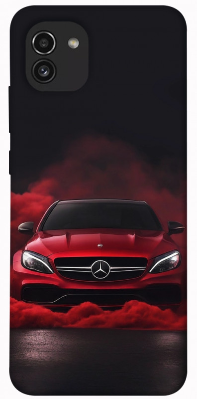 Чохол itsPrint Red Mercedes для Samsung Galaxy A03, авто, купити оптом з доставкою