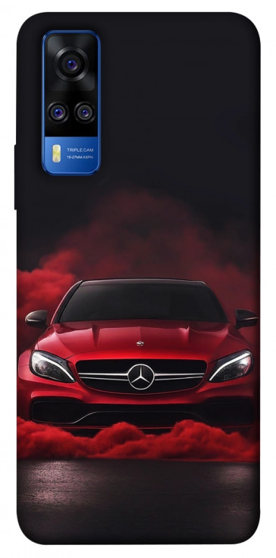 Чехол itsPrint Red Mercedes для Vivo Y51a, авто, купить оптом с доставкой