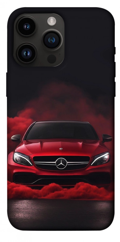 Чехол itsPrint Red Mercedes для Apple iPhone 14 Pro Max (6.7"), авто, купить оптом с доставкой
