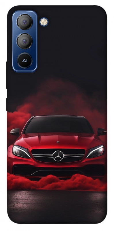 Чехол itsPrint Red Mercedes для TECNO Pop 5 LTE, авто, купить оптом с доставкой