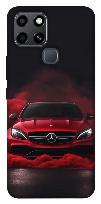 Чехол itsPrint Red Mercedes для Infinix Smart 6, авто, купить оптом с доставкой