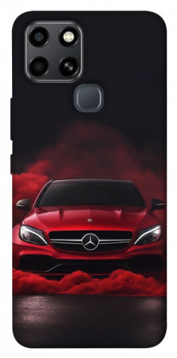 Чехол itsPrint Red Mercedes для Infinix Smart 6