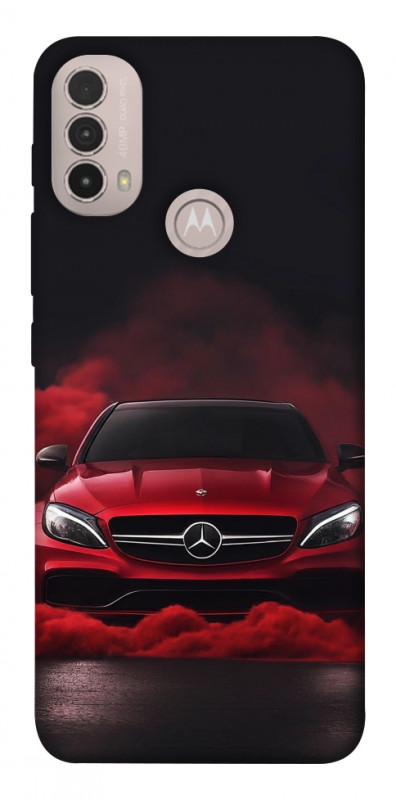 Чехол itsPrint Red Mercedes для Motorola Moto E40, авто, купить оптом с доставкой