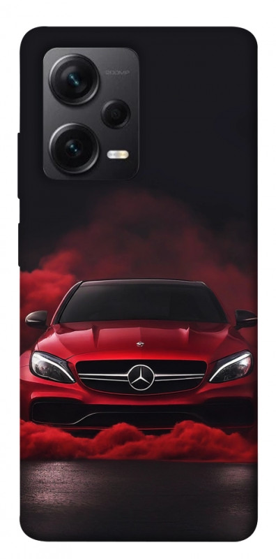 Чехол itsPrint Red Mercedes для Xiaomi Redmi Note 12 Pro+ 5G, авто, купить оптом с доставкой