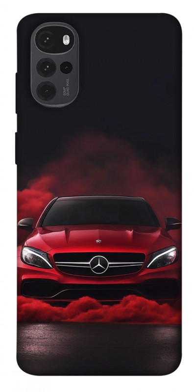 Чехол itsPrint Red Mercedes для Motorola Moto G22, авто, купить оптом с доставкой
