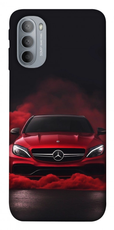 Чехол itsPrint Red Mercedes для Motorola Moto G31, авто, купить оптом с доставкой