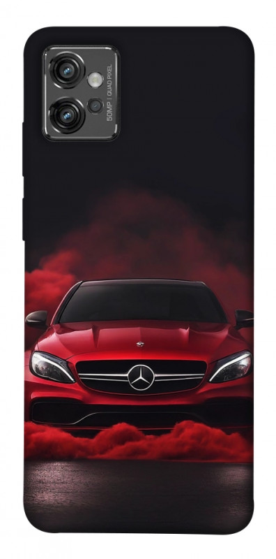 Чехол itsPrint Red Mercedes для Motorola Moto G32, авто, купить оптом с доставкой
