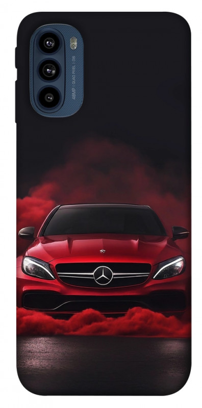 Чехол itsPrint Red Mercedes для Motorola Moto G41, авто, купить оптом с доставкой