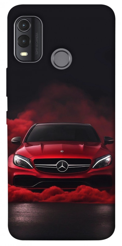Чехол itsPrint Red Mercedes для Nokia G11 Plus, авто, купить оптом с доставкой