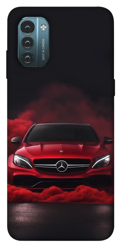 Чехол itsPrint Red Mercedes для Nokia G21, авто, купить оптом с доставкой