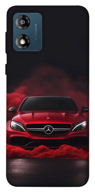 Чохол itsPrint Red Mercedes для Motorola Moto E13, авто, купити оптом з доставкою