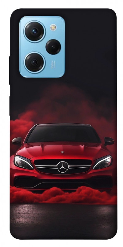 Чехол itsPrint Red Mercedes для Xiaomi Poco X5 Pro 5G, авто, купить оптом с доставкой