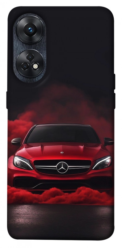Чехол itsPrint Red Mercedes для Oppo Reno 8 T 4G, авто, купить оптом с доставкой