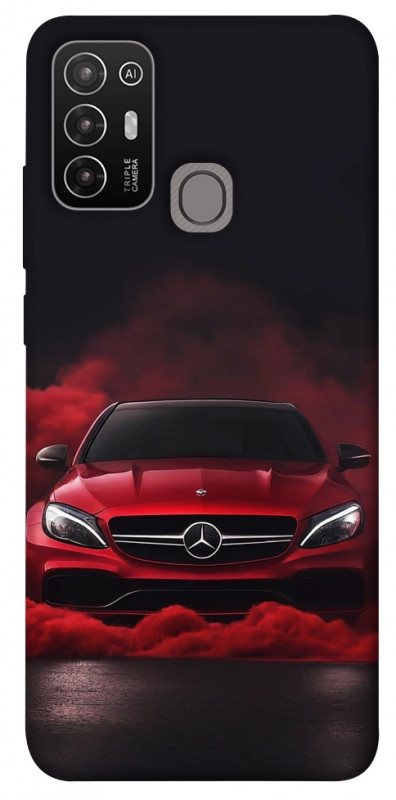 Чехол itsPrint Red Mercedes для ZTE Blade A52, авто, купить оптом с доставкой