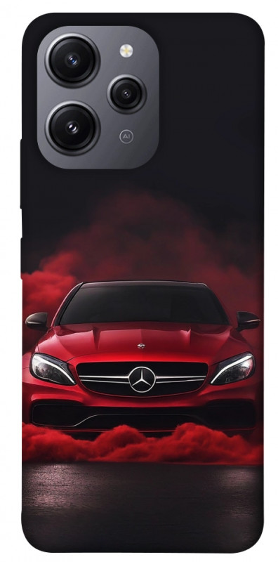 Чехол itsPrint Red Mercedes для Xiaomi Redmi 12, авто, купить оптом с доставкой