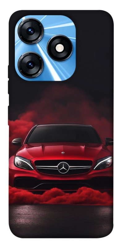 Чехол itsPrint Red Mercedes для TECNO Spark 10 Pro, авто, купить оптом с доставкой