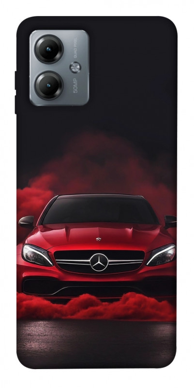 Чехол itsPrint Red Mercedes для Motorola Moto G14, авто, купить оптом с доставкой