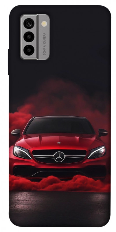 Чехол itsPrint Red Mercedes для Nokia G22, авто, купить оптом с доставкой