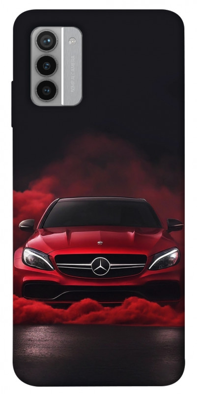 Чехол itsPrint Red Mercedes для Nokia G42, авто, купить оптом с доставкой