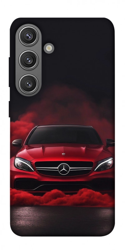 Чехол itsPrint Red Mercedes для Samsung Galaxy S24, авто, купить оптом с доставкой
