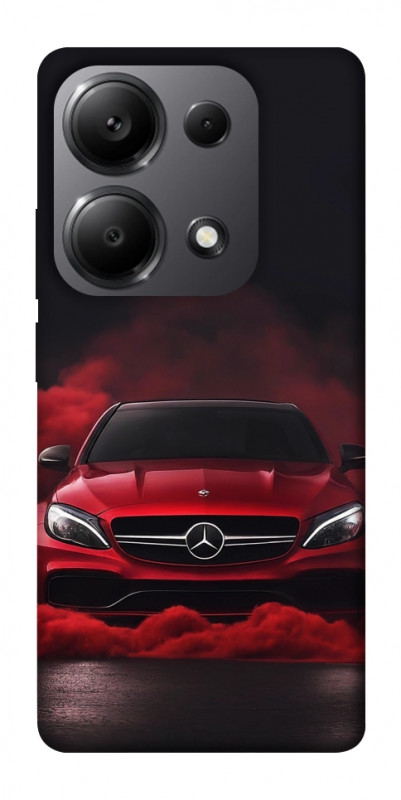 Чохол itsPrint Red Mercedes для Xiaomi Poco X6, авто, купити оптом з доставкою