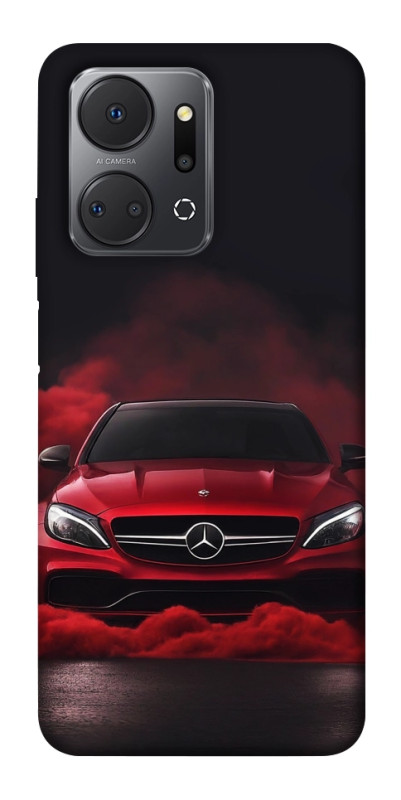 Чехол itsPrint Red Mercedes для Huawei Honor X7a, авто, купить оптом с доставкой
