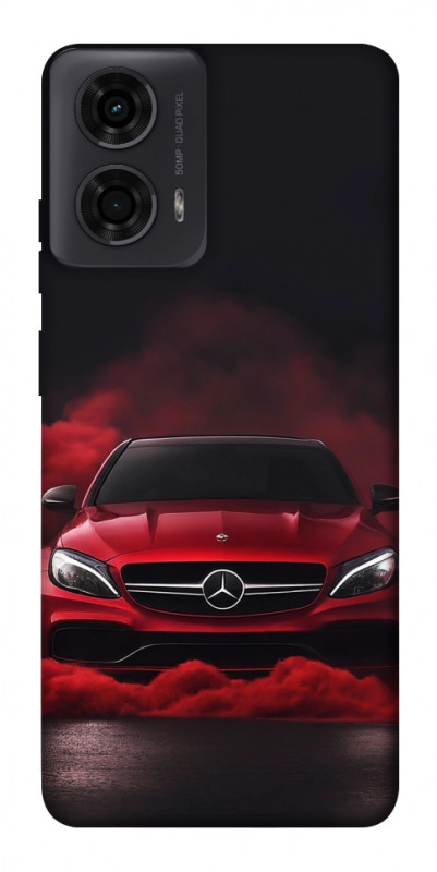 Чехол itsPrint Red Mercedes для Motorola Moto G24, авто, купить оптом с доставкой