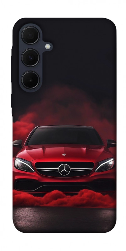 Чехол itsPrint Red Mercedes для Samsung Galaxy A55, авто, купить оптом с доставкой