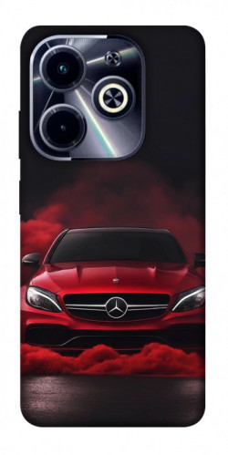 Чехол itsPrint Red Mercedes для Infinix Hot 40i