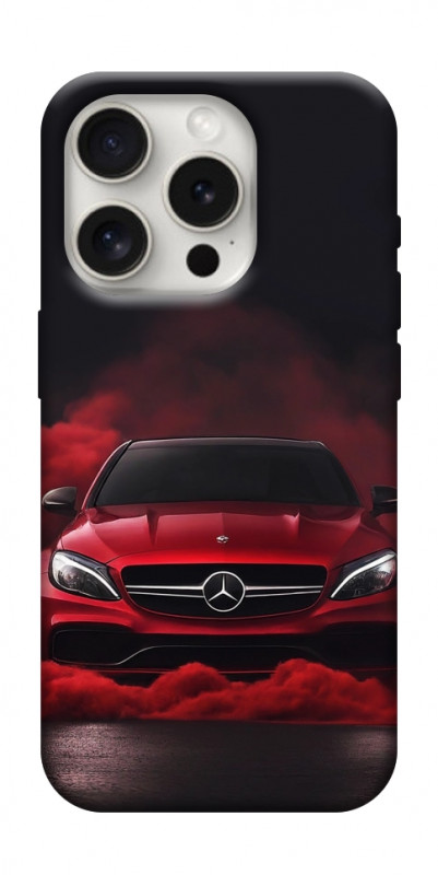 Чехол itsPrint Red Mercedes для Apple iPhone 16 Pro (6.3"), авто, купить оптом с доставкой