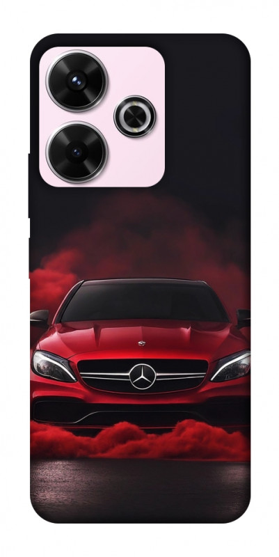 Чехол itsPrint Red Mercedes для Xiaomi Redmi 13 4G / Poco M6 4G, авто, купить оптом с доставкой