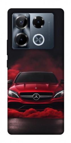 Чехол itsPrint Red Mercedes для Infinix Note 40 Pro 4G