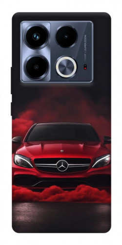 Чехол itsPrint Red Mercedes для Infinix Note 40 4G
