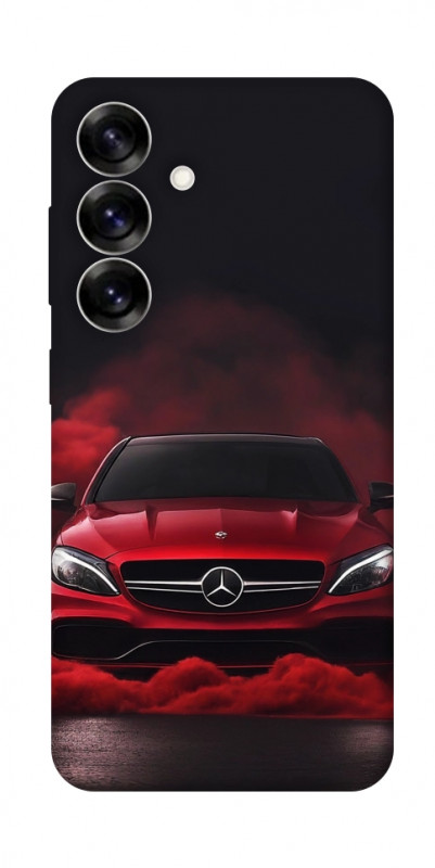 Чехол itsPrint Red Mercedes для Samsung Galaxy S25+, авто, купить оптом с доставкой