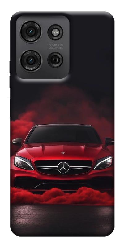 Чехол itsPrint Red Mercedes для Motorola Moto G75 5G, авто, купить оптом с доставкой