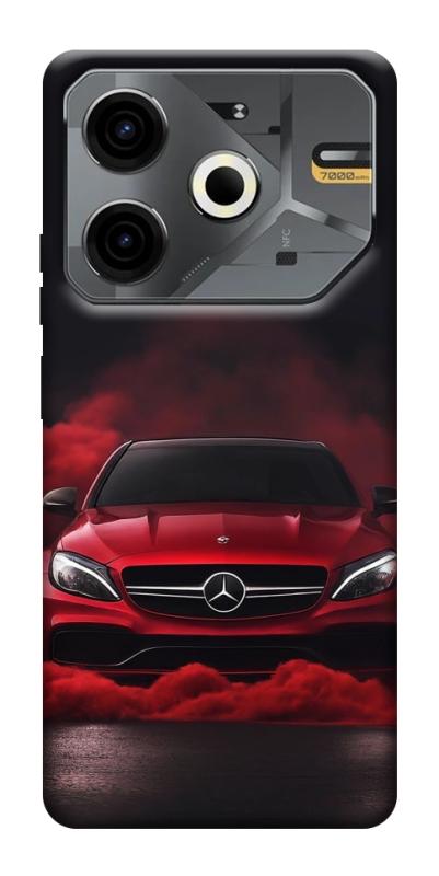 Чехол itsPrint Red Mercedes для TECNO Pova 6 Neo (LI6), авто, купить оптом с доставкой