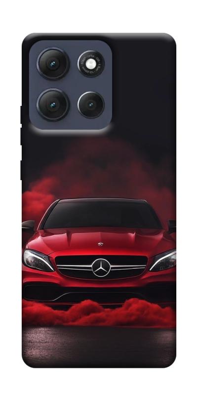 Чехол itsPrint Red Mercedes для Motorola Moto G86 Power, авто, купить оптом с доставкой