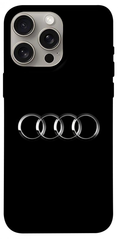 Чехол itsPrint Audio logo для Apple iPhone 15 Pro Max (6.7"), авто, купить оптом с доставкой
