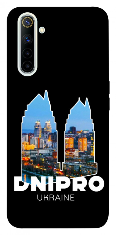 Чехол itsPrint Dnipro для Realme 6, love ukraine, купить оптом с доставкой