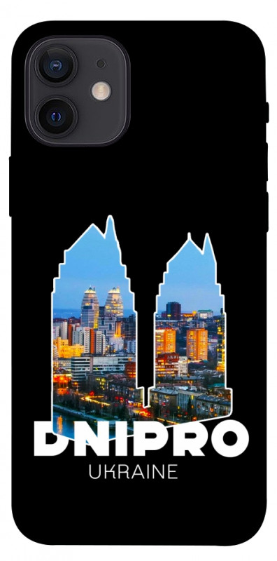 Чехол itsPrint Dnipro для Apple iPhone 12 Pro (6.1"), love ukraine, купить оптом с доставкой