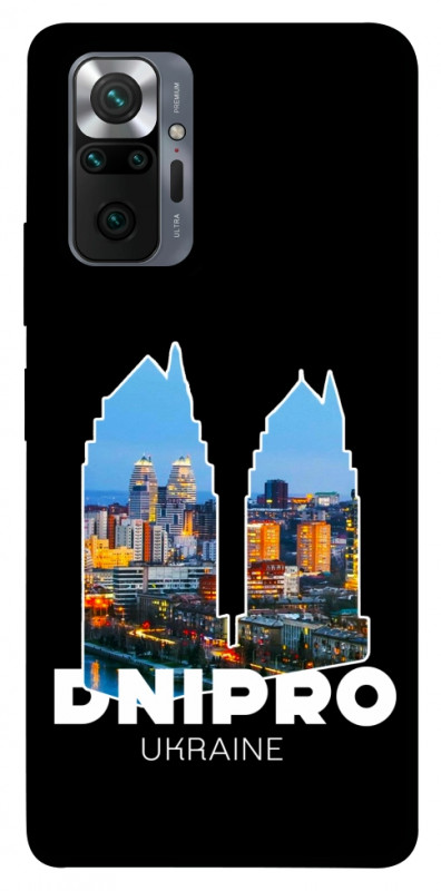 Чехол itsPrint Dnipro для Xiaomi Redmi Note 10 Pro, love ukraine, купить оптом с доставкой