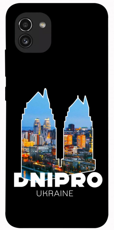 Чохол itsPrint Dnipro для Samsung Galaxy A03, love ukraine, купити оптом з доставкою