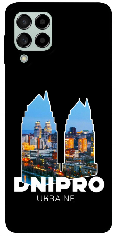 Чехол itsPrint Dnipro для Samsung Galaxy M53 5G, love ukraine, купить оптом с доставкой