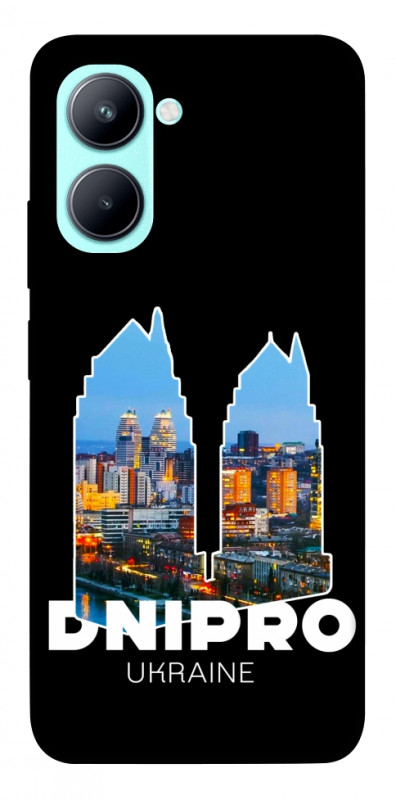 Чехол itsPrint Dnipro для Realme C33, love ukraine, купить оптом с доставкой